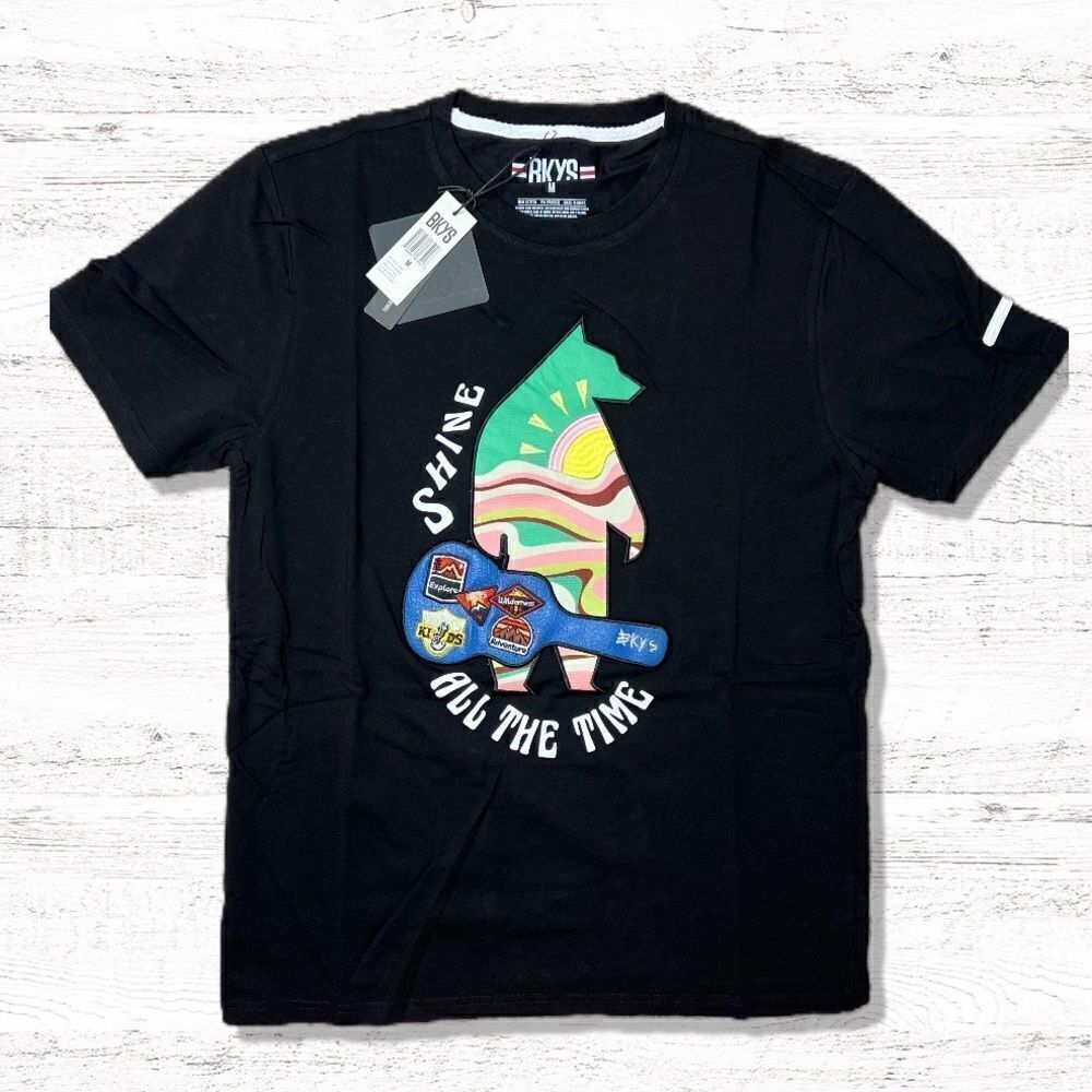 BKYS Shine all the time graphic tee Size Medium